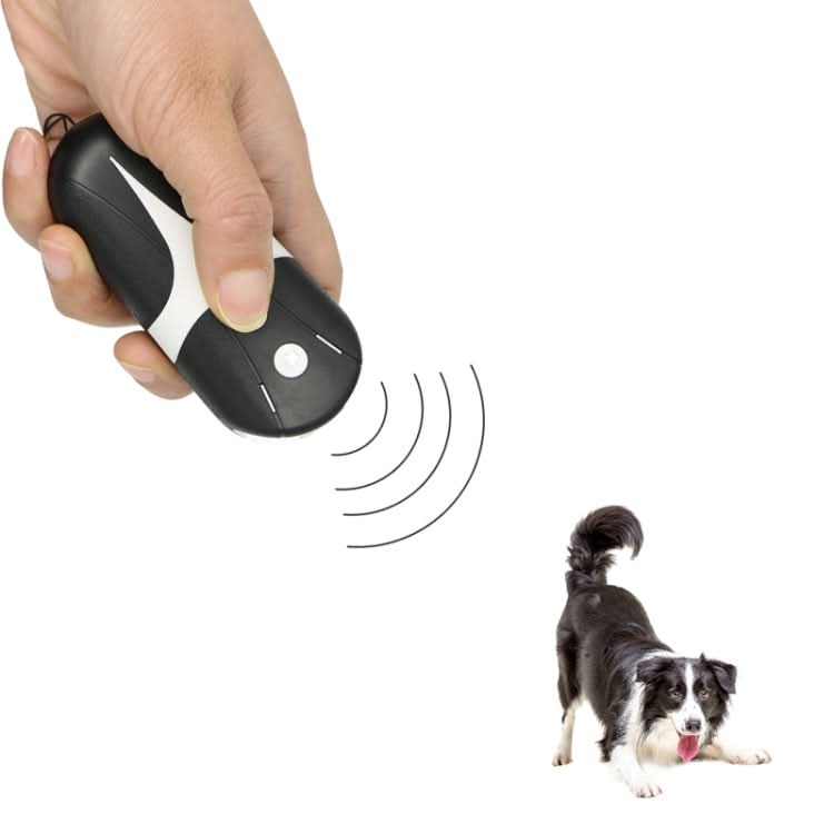 RC-534 Handheld Portable Ultrasonic Dog Repeller with LED Lights - Reluova