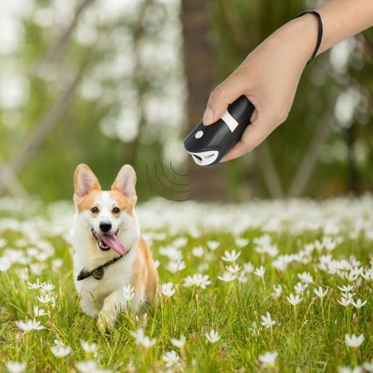 RC-534 Handheld Portable Ultrasonic Dog Repeller with LED Lights - Reluova