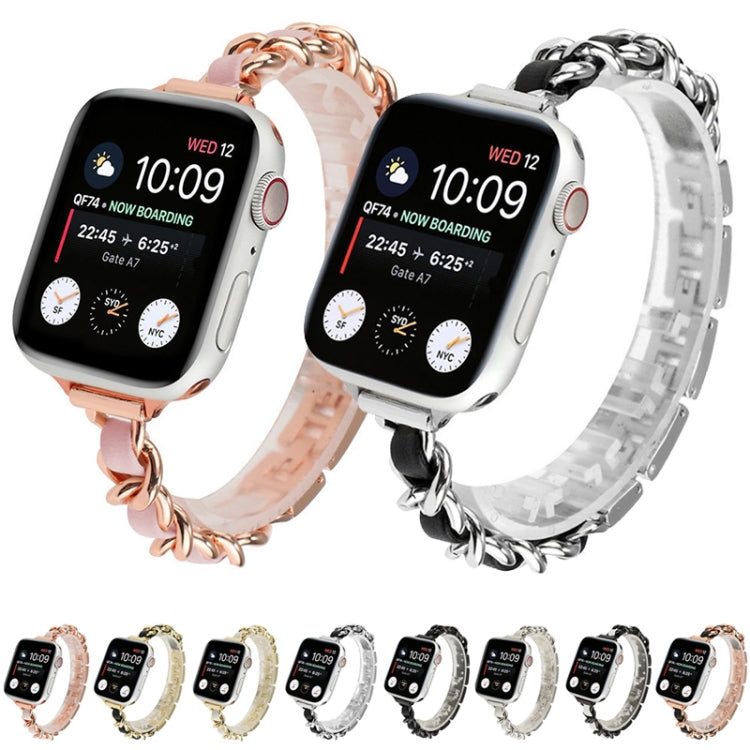 Single Row Metal Replacement Strap Watchband For Apple Watch Series