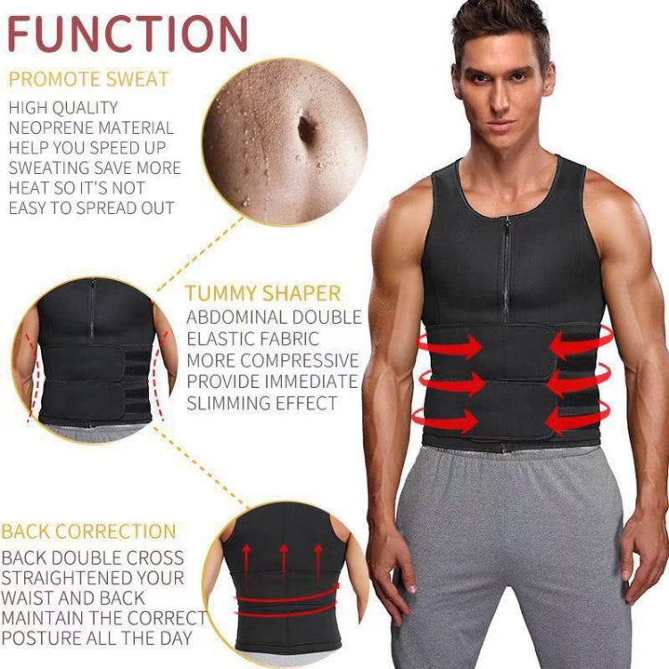 Neoprene Men Sport Body Shapers Vest Waist Body Shaping Corset My Store