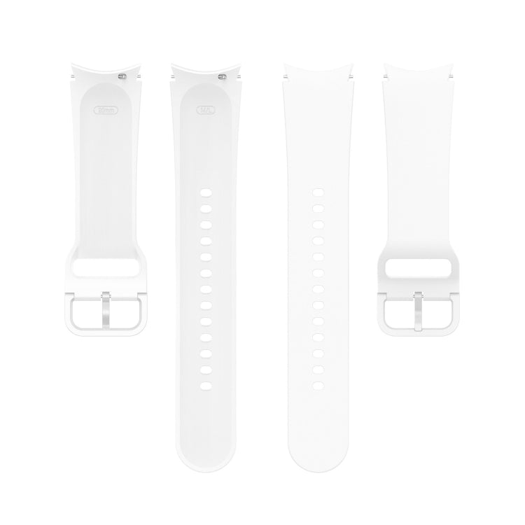 Silicone Flat Buckle Replacement Strap Watchband