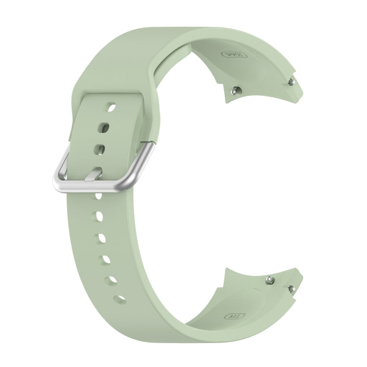 Silicone Silver Round Buckle Replacement Strap Watchband