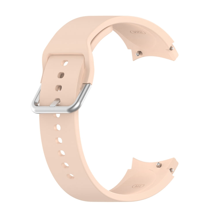 Silicone Silver Round Buckle Replacement Strap Watchband