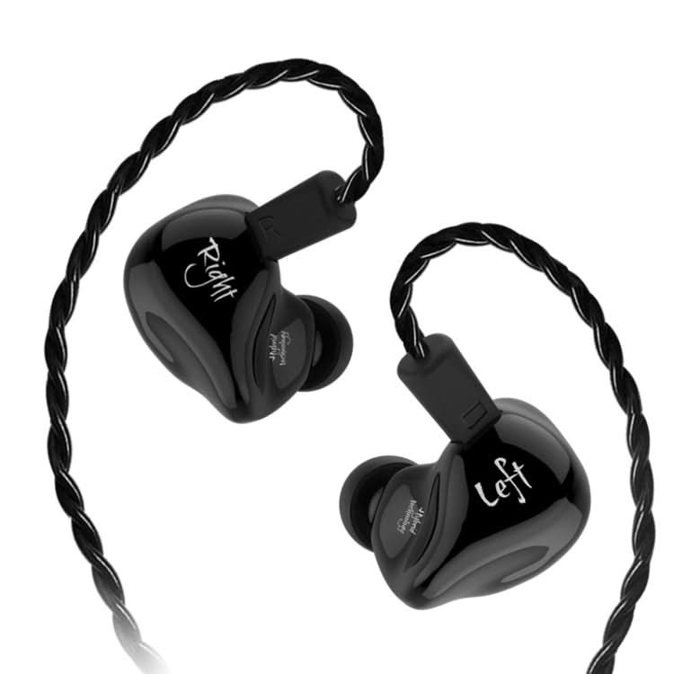 KZ ZS4 Ring Iron Hybrid Drive In-ear Wired Earphone,