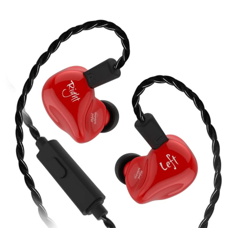 KZ ZS4 Ring Iron Hybrid Drive In-ear Wired Earphone,