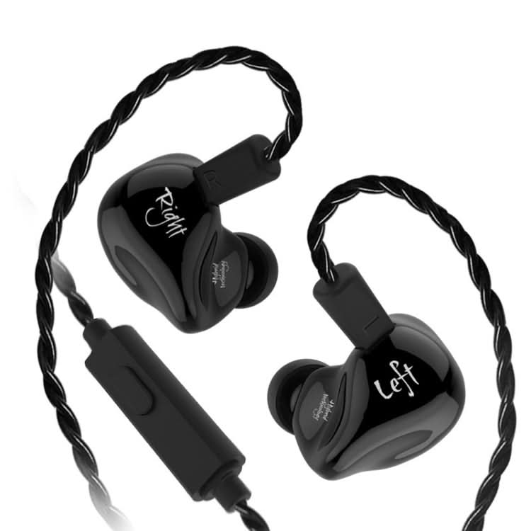 KZ ZS4 Ring Iron Hybrid Drive In-ear Wired Earphone,