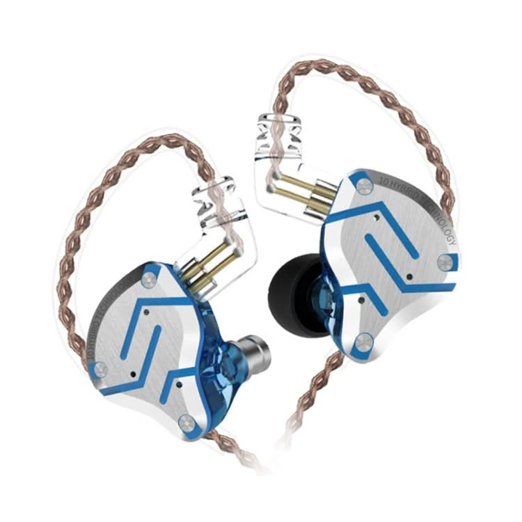 KZ ZS10 Pro 10-unit Ring Iron Gaming In-ear Wired Earphone,