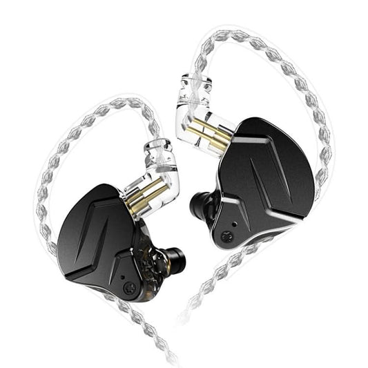 KZ ZSN Pro X Ring Iron Hybrid Drive Metal In-ear Wired Earphone,