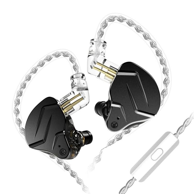 KZ ZSN Pro X Ring Iron Hybrid Drive Metal In-ear Wired Earphone,