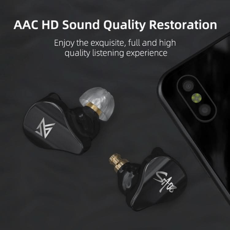 KZ SA08 Wireless Four-unit 5BA Balance Armature Bluetooth In-ear TWS Earphone