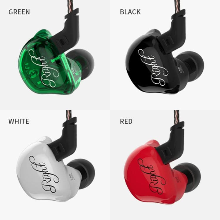 KZ ZSR 6-unit Ring Iron In-ear Wired Earphone,