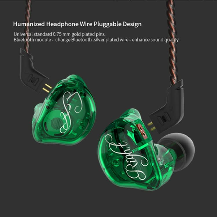 KZ ZSR 6-unit Ring Iron In-ear Wired Earphone,