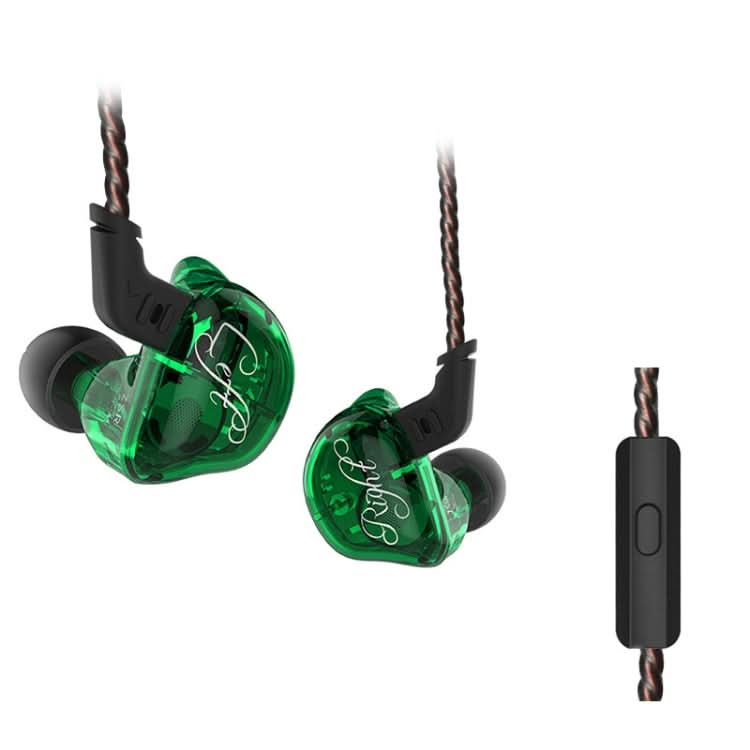 KZ ZSR 6-unit Ring Iron In-ear Wired Earphone,