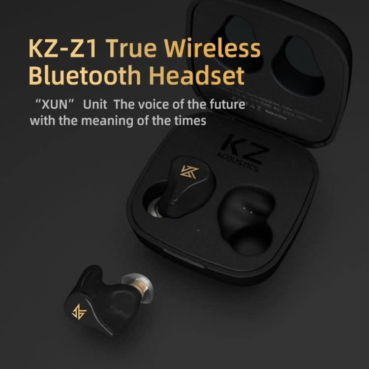 KZ Z1 1DD Dynamic True Wireless Bluetooth 5.0 Sports In-ear Earphone