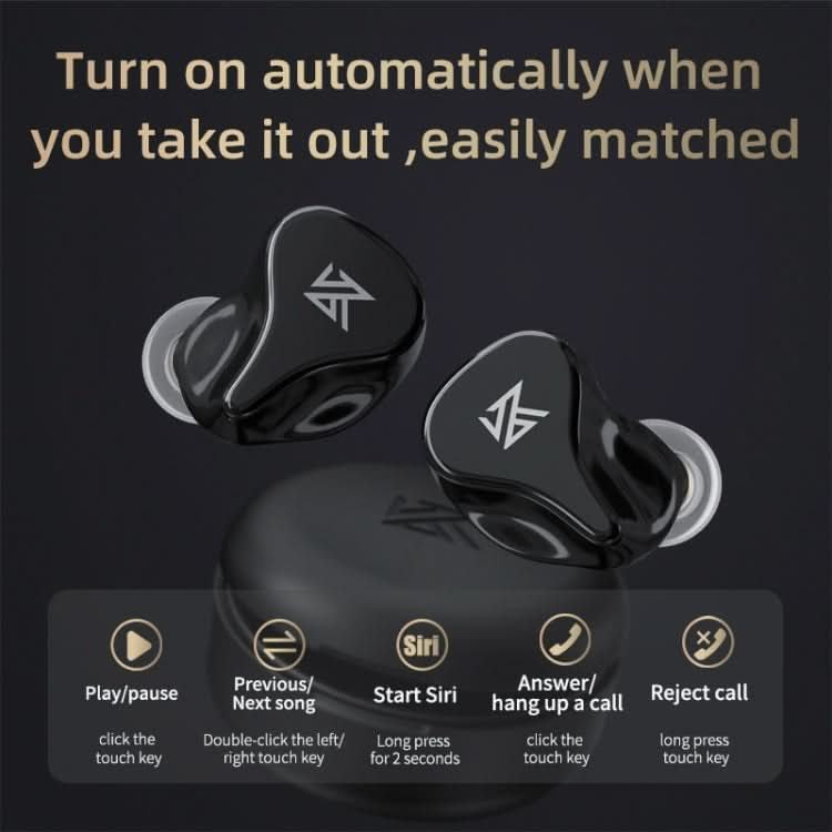 KZ Z1 Pro Dynamic True Wireless Bluetooth 5.2 Sports In-ear Earphone