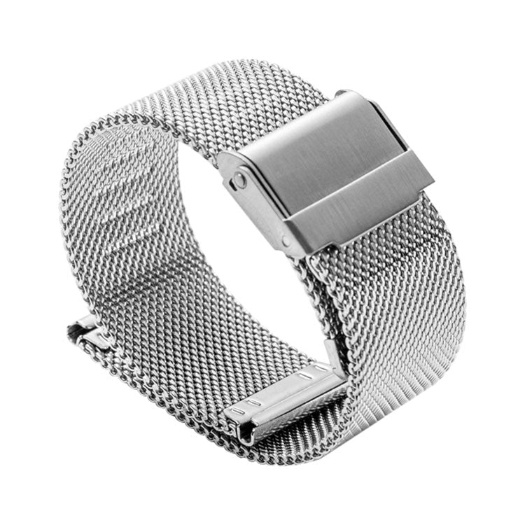 304 Stainless Steel Double Buckle Replacement Strap Watchband-Reluova