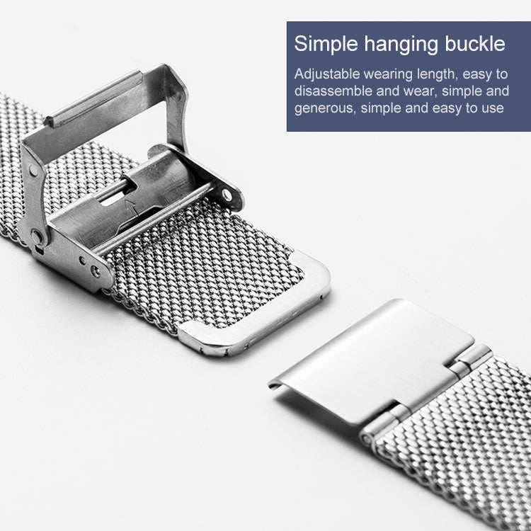 304 Stainless Steel Double Buckle Replacement Strap Watchband-Reluova