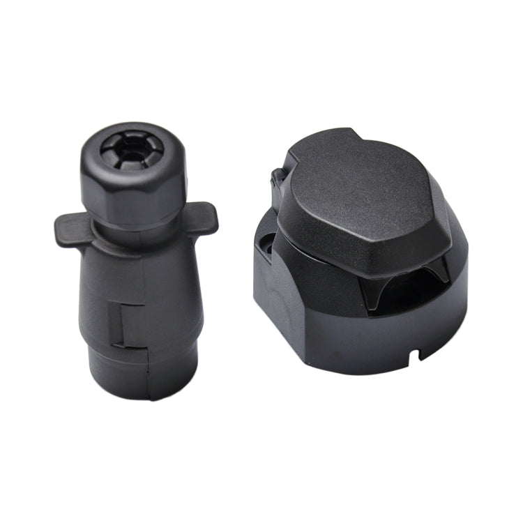 12V 7-pin Plastic Trailer Connector Socket + Plug EU