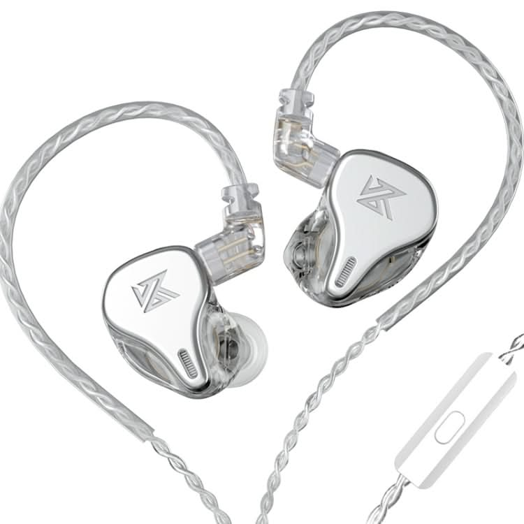 KZ DQ6 3-unit Dynamic HiFi In-Ear Wired Earphone