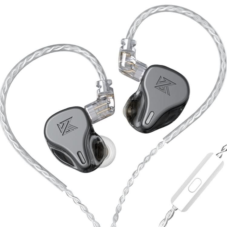 KZ DQ6 3-unit Dynamic HiFi In-Ear Wired Earphone