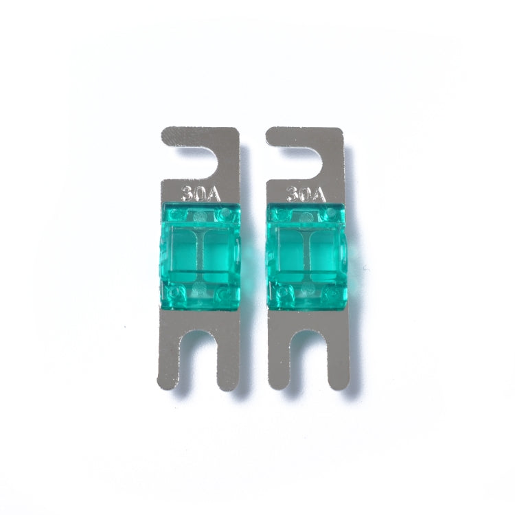 A0303 Blue 5 PCS Car Audio AFS Mini ANL 30A Fuse Nicked Plated