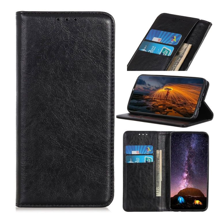 Magnetic Retro Crazy Horse Texture Horizontal Flip Leather Case with Holder & Card Slots My Store