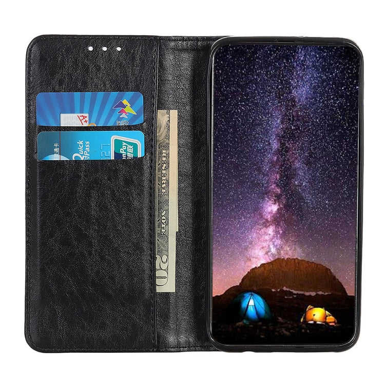 Magnetic Retro Crazy Horse Texture Horizontal Flip Leather Case with Holder & Card Slots My Store