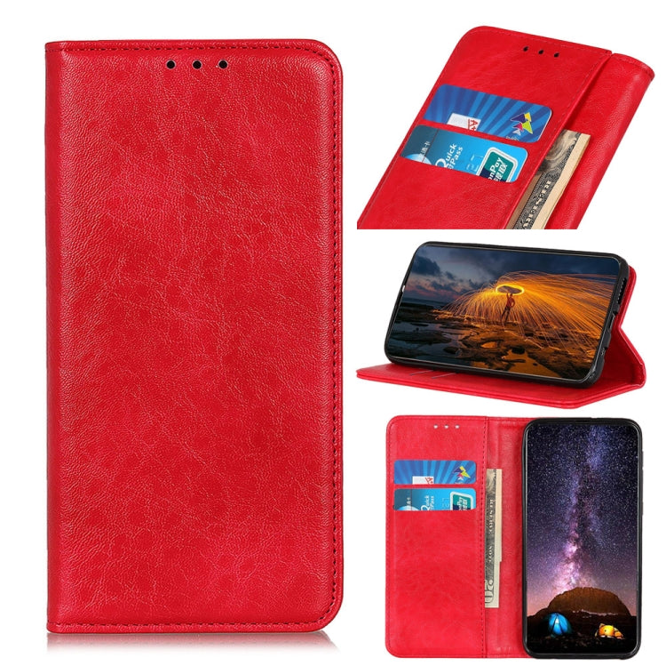 Magnetic Retro Crazy Horse Texture Horizontal Flip Leather Case with Holder & Card Slots My Store