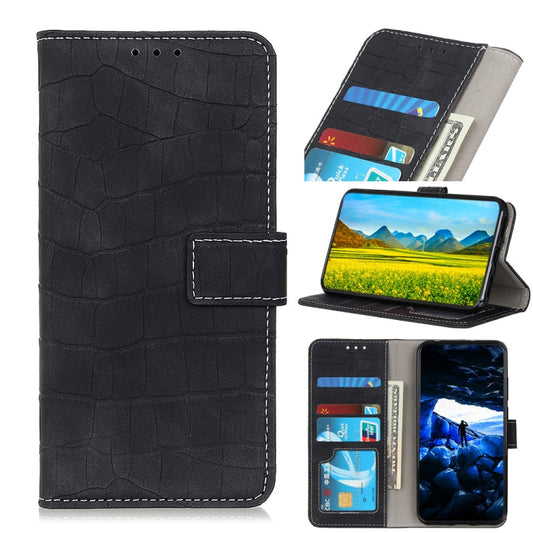 Crocodile Texture Horizontal Flip Leather Case with Holder & Card Slots & Wallet