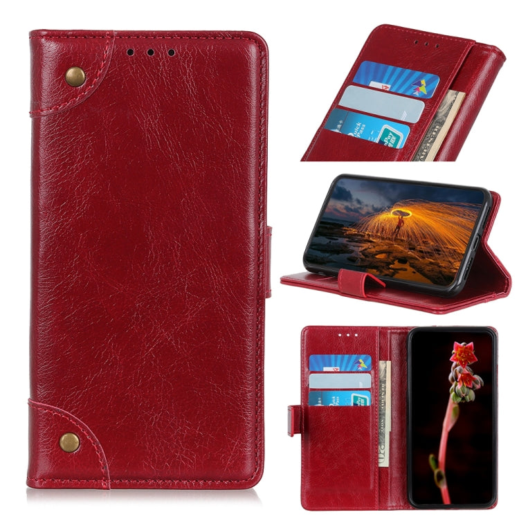 Copper Buckle Nappa Texture Horizontal Flip Leather Case with Holder & Card Slots & Wallet My Store