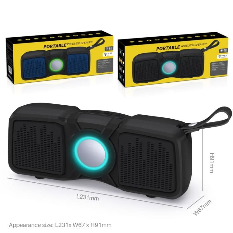 New Rixing NR-9011 Bluetooth 5.0 Portable Outdoor Wireless Bluetooth Speaker