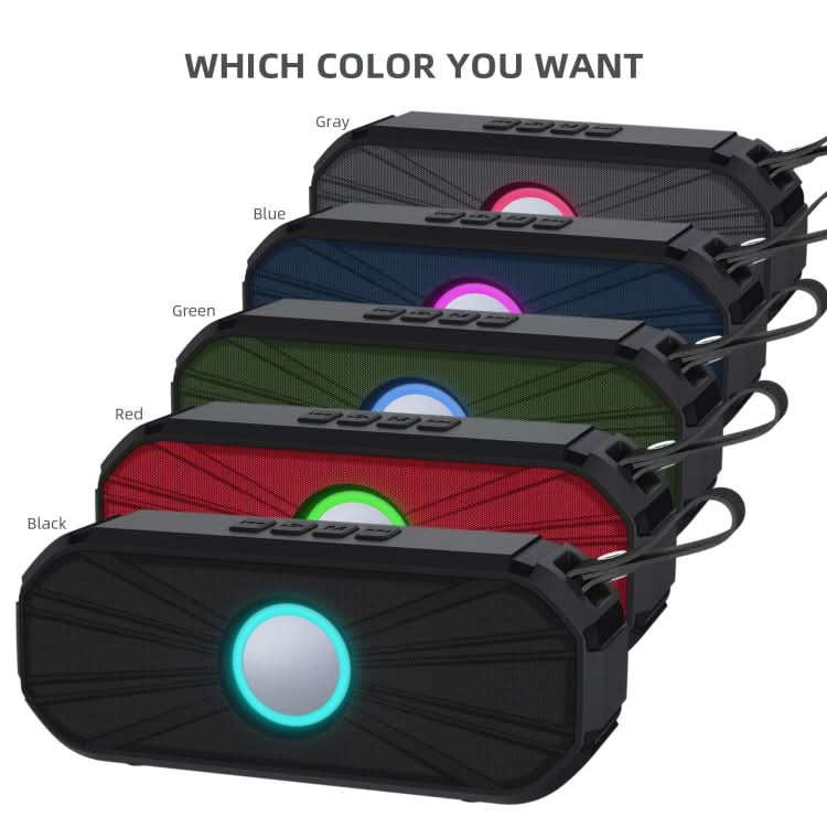 New Rixing NR-9012 Bluetooth 5.0 Portable Outdoor Wireless Bluetooth Speaker