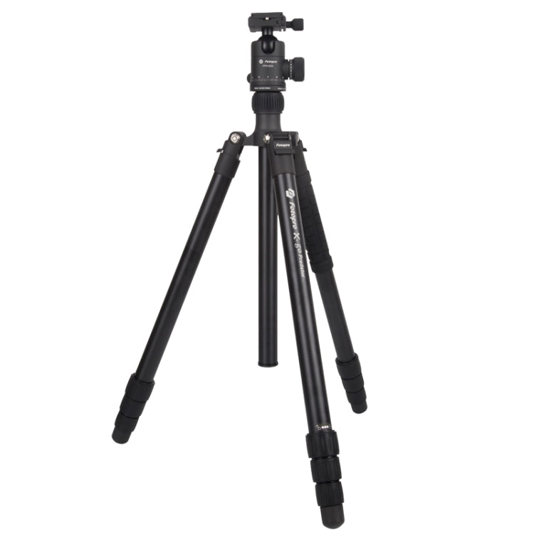 Fotopro X-go Predator E Portable Collapsible Aluminum Camera Tripod  with Dual Action Ball Head