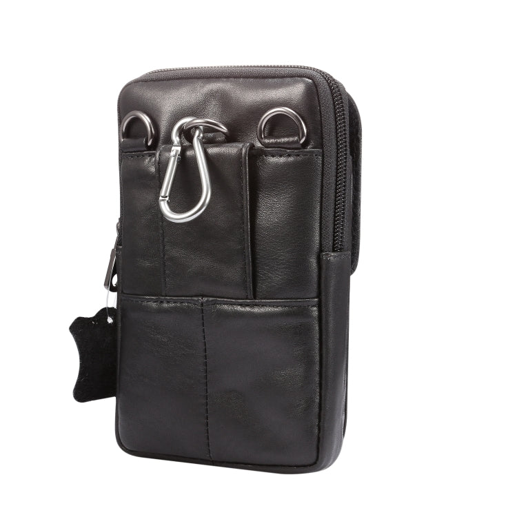 Multi-functional Universal Leather Waist Hanging One-shoulder Mobile Phone Waist Bag My Store