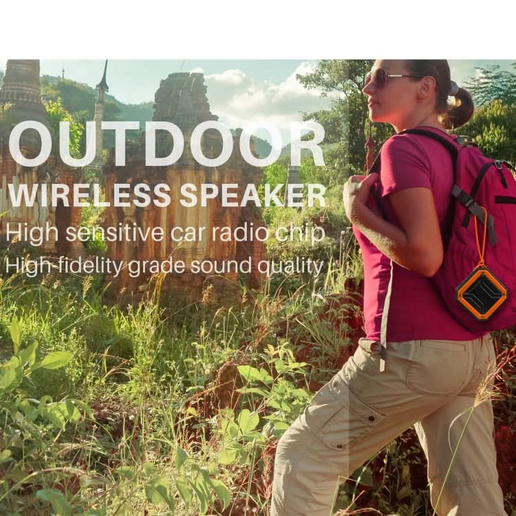 New Rixing NR-103 Mini TWS Bluetooth Speaker with Lanyard