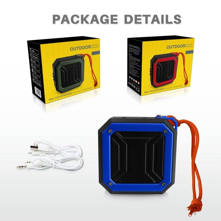 New Rixing NR-103 Mini TWS Bluetooth Speaker with Lanyard