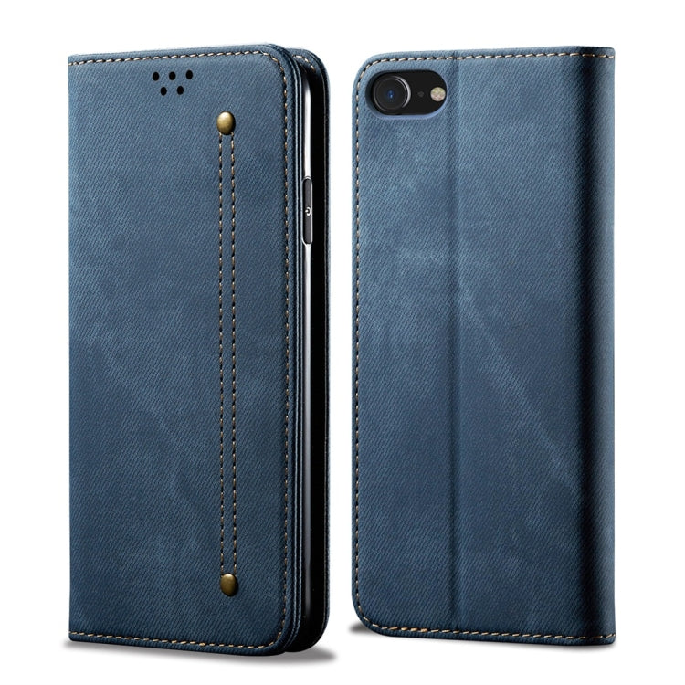 Denim Texture Casual Style Horizontal Flip Leather Case with Holder & Card Slots & Wallet, Series 3 My Store