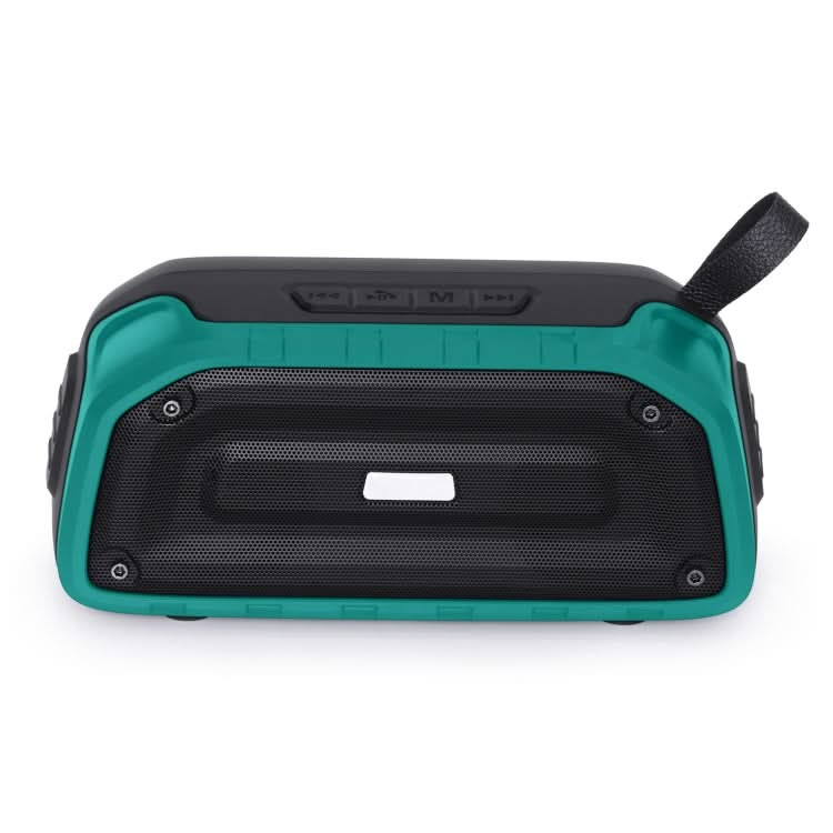 New Rixing NR-906 TWS Waterproof Bluetooth Speaker Support Hands-free Call / FM with Handle