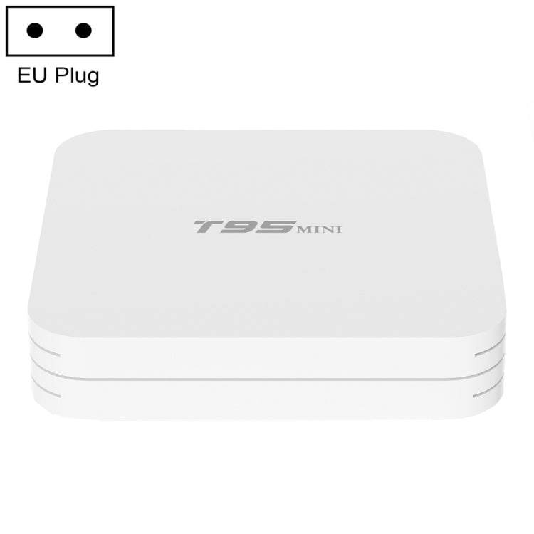 T95MINI 4K HD Network TV Set Top Box, Android 10.0, Allwinner H313 Quad Core 64-bit Cortex-A53, 1GB + 8GB, Support 2.4G WiFi, HDMI, AV, LAN, USB 2.0,