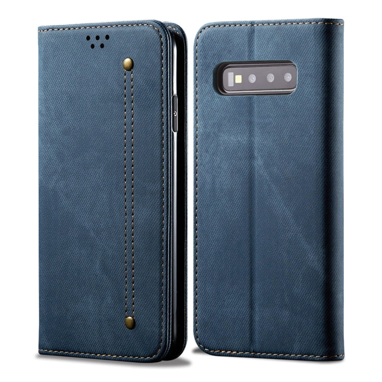 Denim Texture Casual Style Horizontal Flip Leather Case with Holder & Card Slots & Wallet, Series 1 My Store