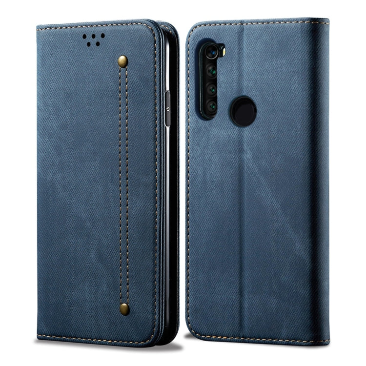 Denim Texture Casual Style Horizontal Flip Leather Case with Holder & Card Slots & Wallet, Series 3