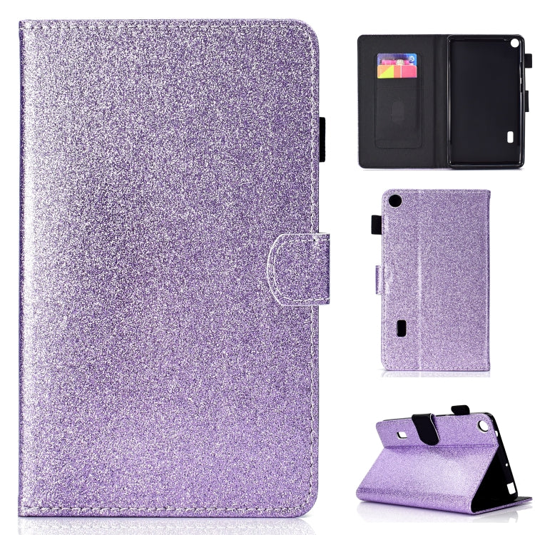 Varnish Glitter Powder Horizontal Flip Leather Case with Holder & Card Slot, Series 2