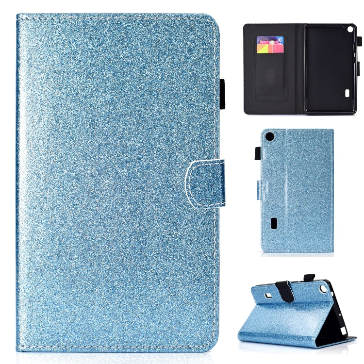 Varnish Glitter Powder Horizontal Flip Leather Case with Holder & Card Slot, Series 2