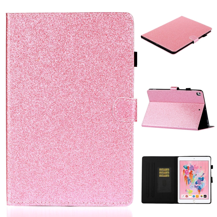 Varnish Glitter Powder Horizontal Flip Leather Case with Holder & Card Slot, Series 1