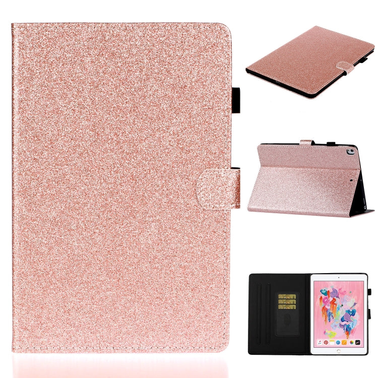 Varnish Glitter Powder Horizontal Flip Leather Case with Holder & Card Slot, Series 1