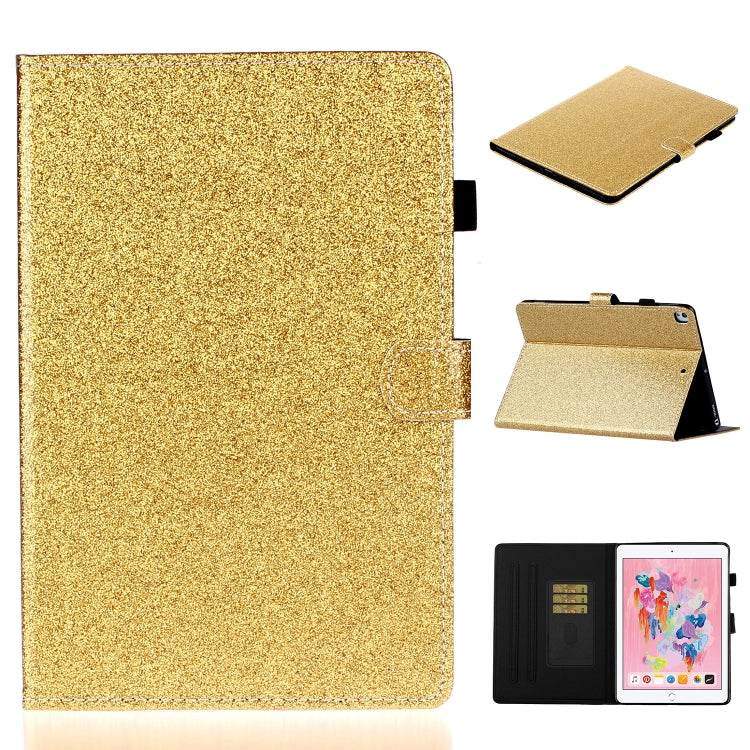 Varnish Glitter Powder Horizontal Flip Leather Case with Holder & Card Slot, Series 1