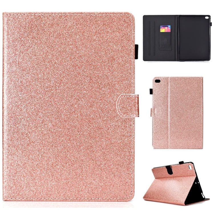 Varnish Glitter Powder Horizontal Flip Leather Case with Holder & Card Slot, Series 1