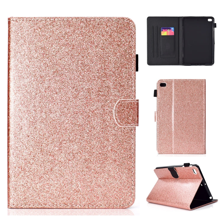 Varnish Glitter Powder Horizontal Flip Leather Case with Holder & Card Slot, Series 1