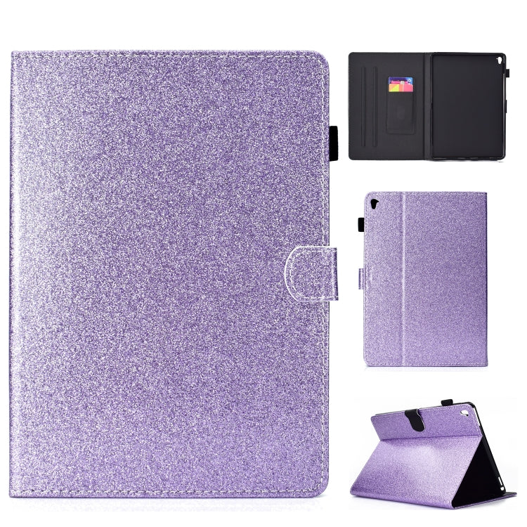 Varnish Glitter Powder Horizontal Flip Leather Case with Holder & Card Slot, Series 1