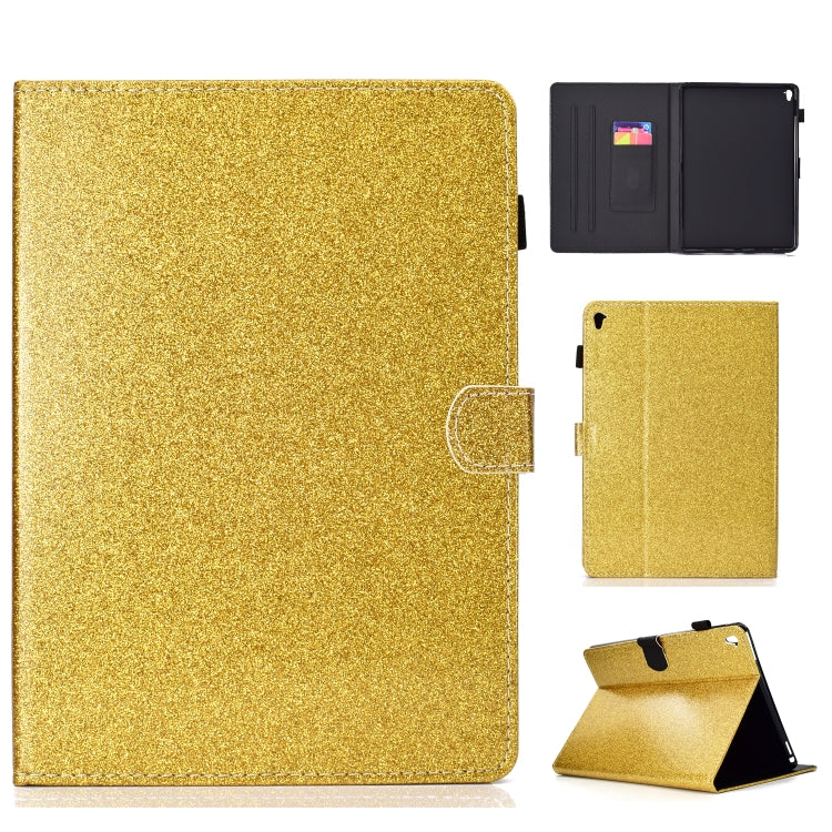 Varnish Glitter Powder Horizontal Flip Leather Case with Holder & Card Slot, Series 1